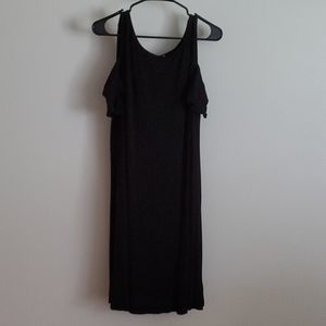 Black cold shoulder dress from old navy size 2x